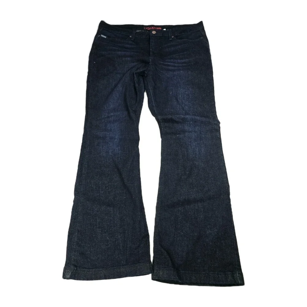 LYNDEN CINCH Womens Dark Wash Bootcut Jeans Size‎ 34 17 R RN 155737